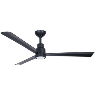 Simple 52''Ceiling Fan in Coal Black (15|F787L-CL)